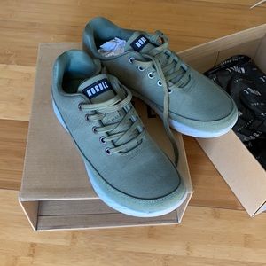 NWT Nobull Green Canvas Trainers